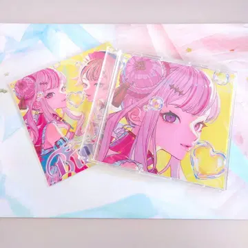 HIMEHINA CD HIME반 스티커 특전 하브린 Bubblin