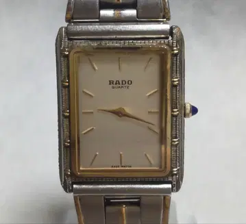 [ 작동품 ] RADO 남성용 손목시계 쿼츠 콤비 컬러