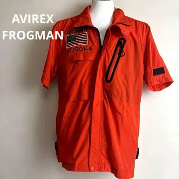 AVIREX 아비렉스 프로그맨 스트레치 지퍼 셔츠 size L