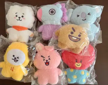 K-POP BTS BT21 봉제 인형 7체 세트
