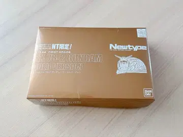 건담 프라모델 GUNDAM GOLD VERSION 1/144