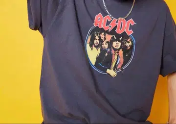 ACDC FRONTBACK BAND TEE (한정판 전개) (블랙, M)