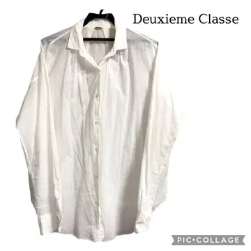 Deuxieme Classe 두지엠 클라세 린넨 셔츠 화이트