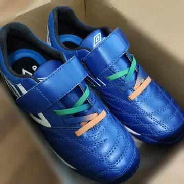 Umbro 축구화 신발 파랑 벨트 포함 20cm
