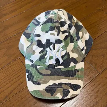카모 패턴 뉴욕 양키스 캡