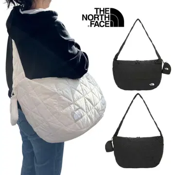 THE NORTH FACE 숄더백 화이트 라벨