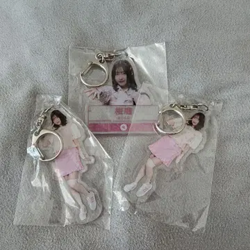 CUTIE STREET 사쿠라바 하루카 러브 트레이닝 아크릴 키링