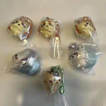 치이카와(먼작귀) 비스켓 키링 6개 세트