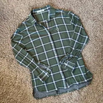 LACOSTE 라코스테 린넨 혼방 긴팔 셔츠 사이즈 S~M 상당