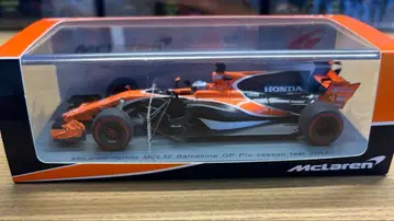 스파크 F1 맥라렌 혼다 MCL32 알론소 바르셀로나 테스트