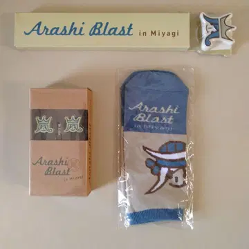 아라시 Blast in 미야기 이어폰 & 삭스 & 응원봉