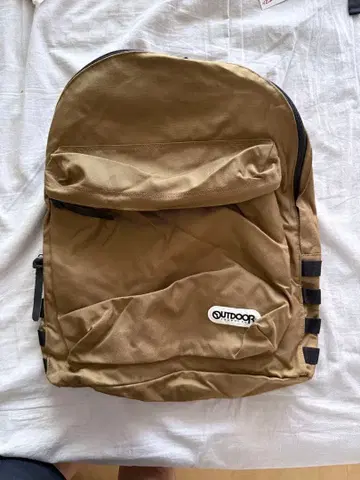 OUTDOOR 브라운 럭색 백팩