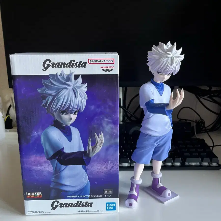 Sealed) Killua Grandista Figure Pre-order Sale | Bunjang Global