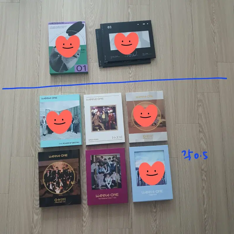박지훈 지훈 워너원 개봉 앨범 구성품 양도