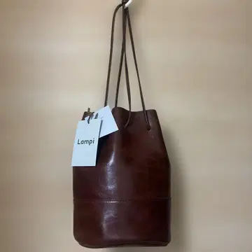 이케노 공방 Lampi 소가죽 복조리 백