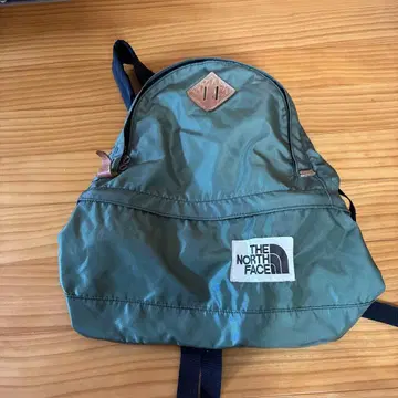 THE NORTH FACE 올리브 그린 백팩 브라운 택 빈티지
