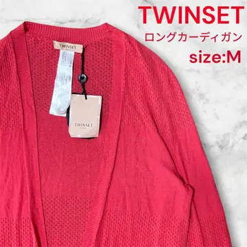 [ 정가 44000엔 ] TWINSET 롱 가디건 size:M 니트
