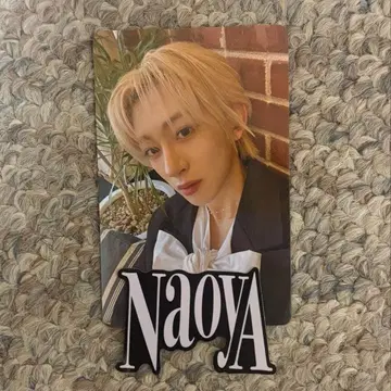 MAZZEL BANQUET NAOYA 나오야 트레이딩 카드 포토 카드