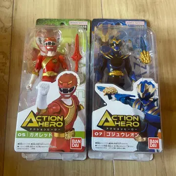 BANDAI ACTION HERO 가오레드 & 고지레온