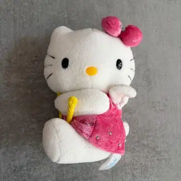 헤이세이 레트로 키티 봉제 인형 키티 산리오 엔젤