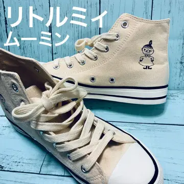 무민 리틀미이 하이컷 스니커즈 M 화이트 Moomin LittleMy