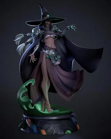 1/10 미도색 미조립 피규어 레진 키트 하데스 II HADES