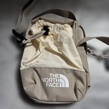 THE NORTH FACE 베이지 숄더백
