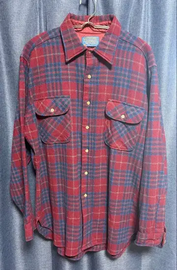 [ 좋은 배색 ] Pendleton 펜들턴 플란넬 셔츠 70s