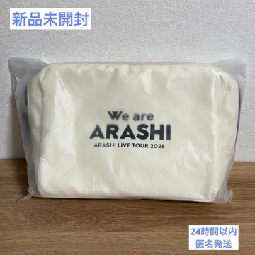 [미개봉 새상품] We are ARASHI 2026 파우치