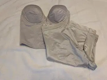 브라이덜 이너 뷔스티에 거들 세트 이단 후크