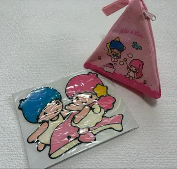 키키라라 테트라 파우치 & 스티커 (창문용 씰) 세트 2000년