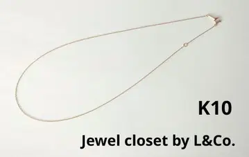 Jewel closet by L&Co. K10 핑크 골드 목걸이