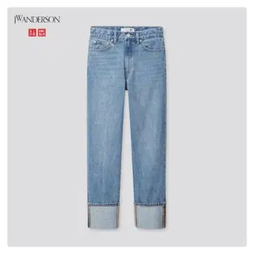 UNIQLO JWANDERSON 하이라이즈 슬림핏 스트레이트 청바지 24