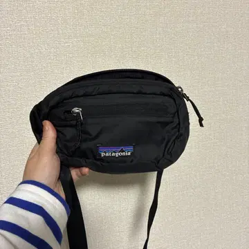 patagonia 블랙 웨스트 파우치