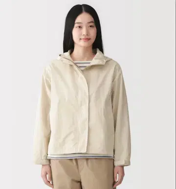 [미사용] 무인양품 포켓터블 후드 자켓 발수 UV컷