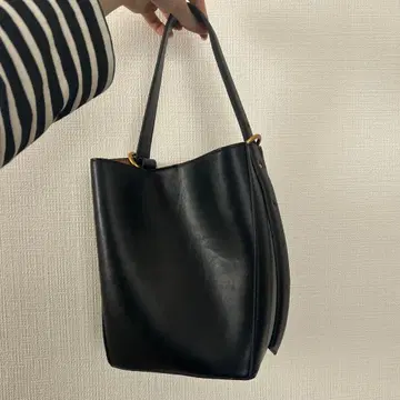 ZARA 버킷백 블랙 버킷백 숄더, 파우치 포함