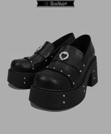 DimMoire HeartCore 스터드 로퍼 24.5cm