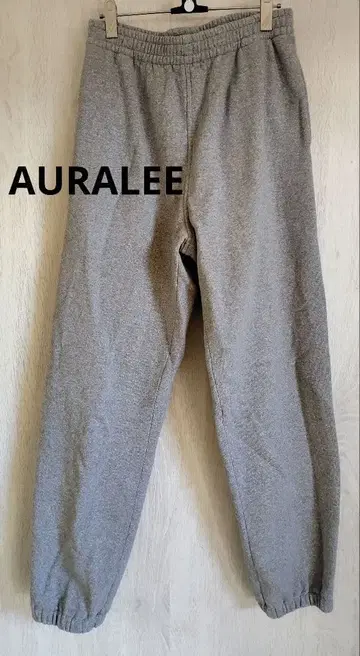 [ AURALEE ] 오라리 속기모 스웨트 팬츠 미사용