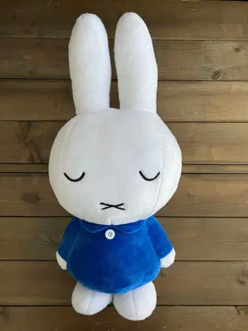 미피 봉제 인형 새근새근 블루 의류 인형뽑기 경품