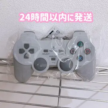 3새상품 PlayStation 컨트롤러형 파우치 실리콘 파우치 그레이