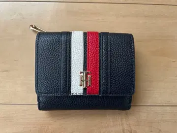 Tommy Hilfiger 3단 폴더형 지갑 네이비