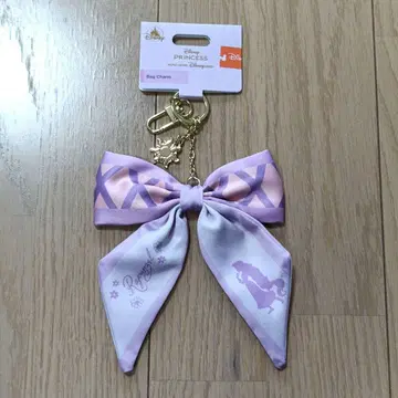홍콩 디즈니 라푼젤 리본 키링