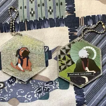 NARUTO 백 이야기 반짝이는 아크릴 키링 하타케 카카시 팩