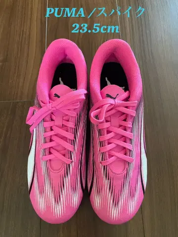 PUMA 축구화 스파이크 23.5cm 핑크