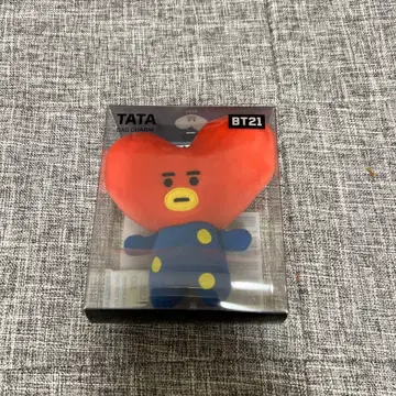 공식 BT21 TATA 봉제 인형 백참