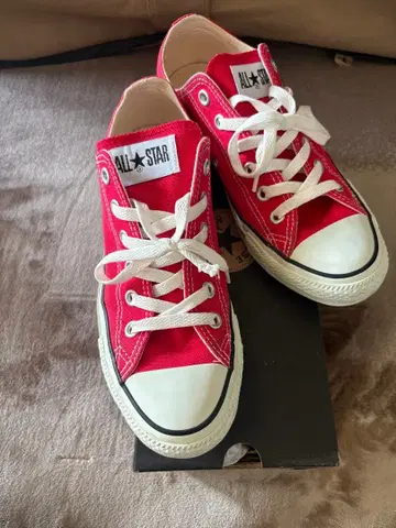 CONVERSE ALL STAR 레드 스니커즈