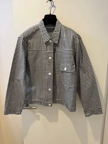 일본제 FUTURE PRIMITIVE 깅엄 체크 자켓
