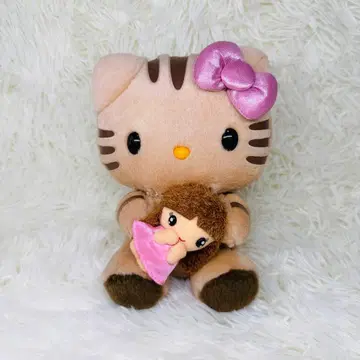 레어 새상품급 키티 쇼코땅 마미타스키티 봉제 인형