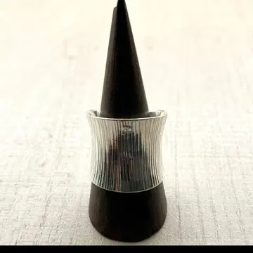 VERTICAL RIBBED RING -SILVER925- 커프링