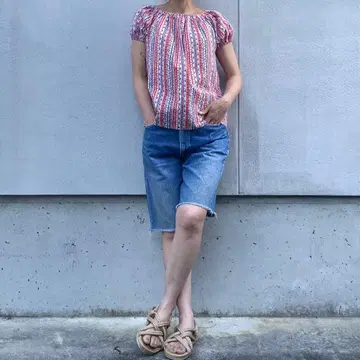 리바이스 610 미국산 데님 반바지